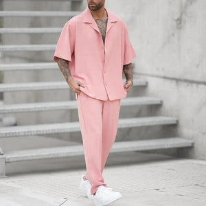 Summer Casual Shirt & Pants Set - MRC STORETopMy StoreSummer Casual Shirt & Pants Set - MRC STOREMRC STORECJTW179991507GTBlackL