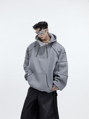 Three Dimensional Fleece Pullover Hoodie - MRC STORETopMy StoreThree Dimensional Fleece Pullover Hoodie - MRC STOREMRC STORECJWY192077402BYBlackL