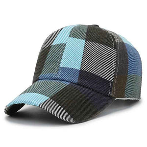 Plaid Canvas Cap - MRC STOREtopMy StorePlaid Canvas CapMRC STORECJMZ166609402BYBlueAdjustable