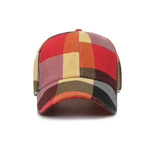 Plaid Canvas Cap - MRC STOREtopMy StorePlaid Canvas CapMRC STORECJMZ166609401AZRedAdjustable