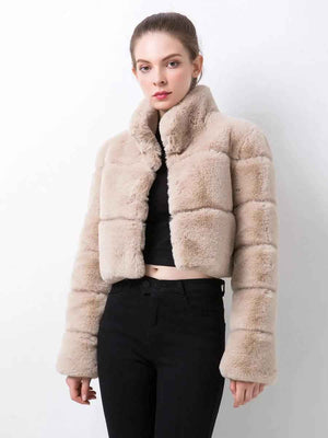 Chic Faux Fur jacket - MRC STOREtopMy StoreChic Faux Fur jacketMRC STORECJYD210212503CXSapphire BlueL