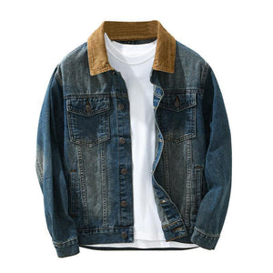 Loose Denim Workwear Jacket Japanese Casual Fashion - MRC STORETopMy StoreLoose Denim Workwear Jacket Japanese Casual Fashion - MRC STOREMRC STORECJXZ213128202BYBlueL