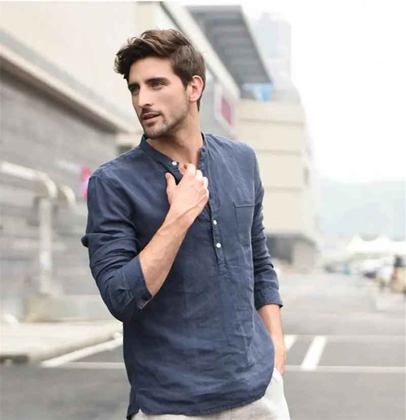 long sleeve shirts - MRC STOREtopMy Storelong sleeve shirtsMRC STORECJNSTXDS01463-Navy Blue-3XLNavy Blue3XL