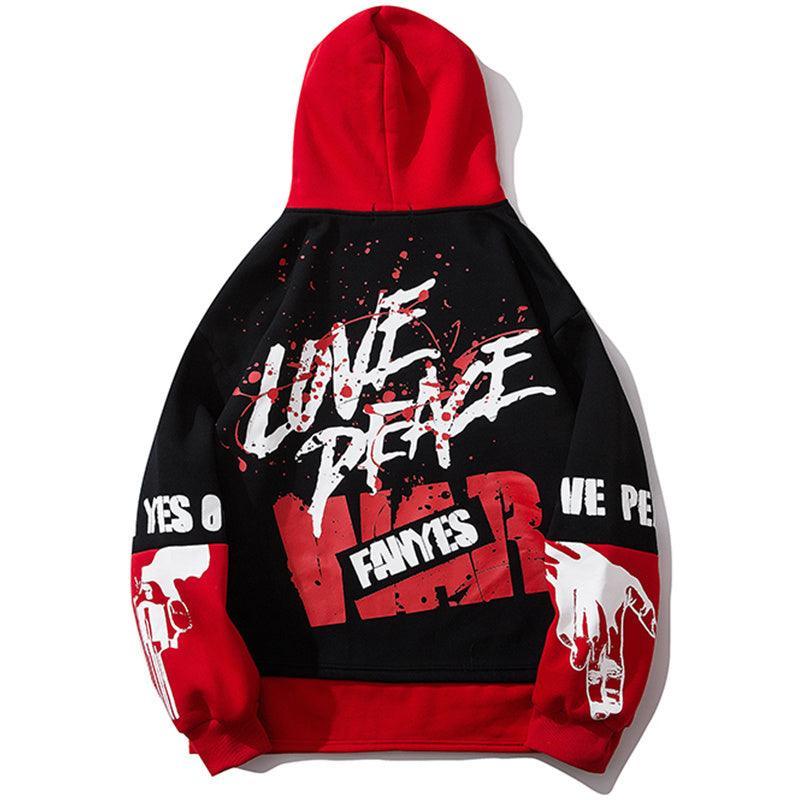 Love peace hoodie - MRC STORETopMy StoreLove peace hoodie - MRC STOREMRC STORECJNSWTWY01681-White-LWhiteL