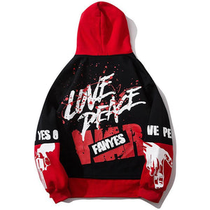 Love peace hoodie - MRC STORETopMy StoreLove peace hoodie - MRC STOREMRC STORECJNSWTWY01681-White-LWhiteL