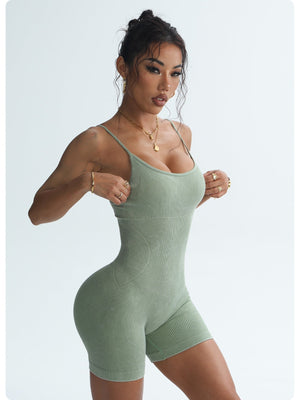 Women’s Suspender Shorts - Frosted Thread One - Piece - MRC STOREyoga clothesMy StoreWomen’s Suspender Shorts - Frosted Thread One - Piece My Store MRC STORECJDK241973506FUOatmeal ColorL