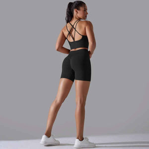 Seamless Yoga Clothes Suit - MRC STOREyoga clothesMy StoreSeamless Yoga Clothes SuitMRC STORECJDK209333909IRPure BlackL