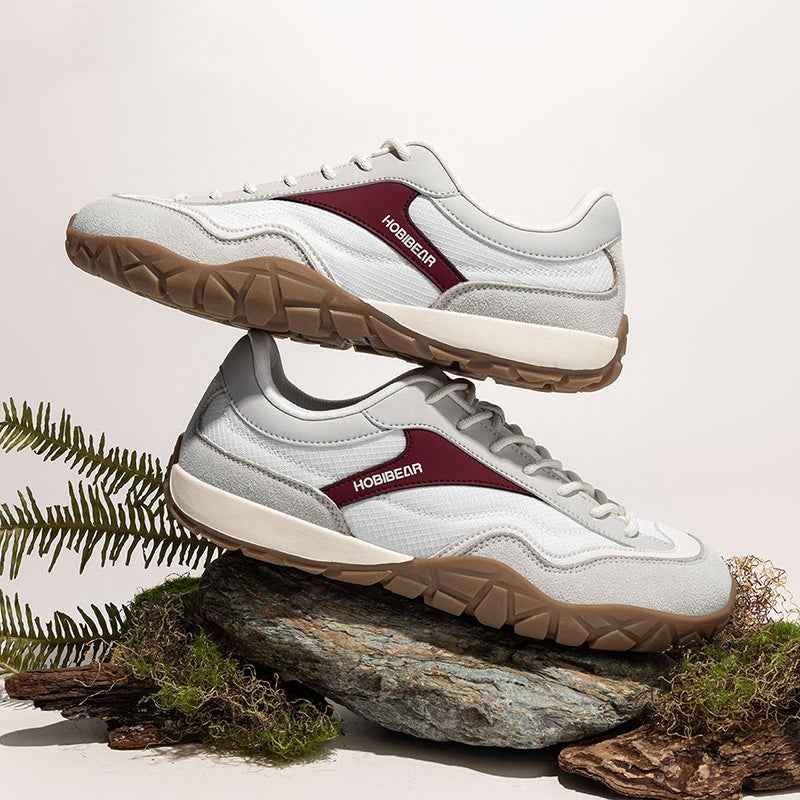 Wide-toe Shoes For Spring And Autumn Outdoor Sneakers With A Durable Soft Sole