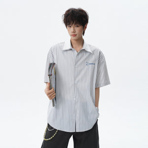 Loose Casual Couple Short Sleeve College Style Versatile Outerwear eprolo 