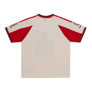 Number 09 Splicing Short Sleeve