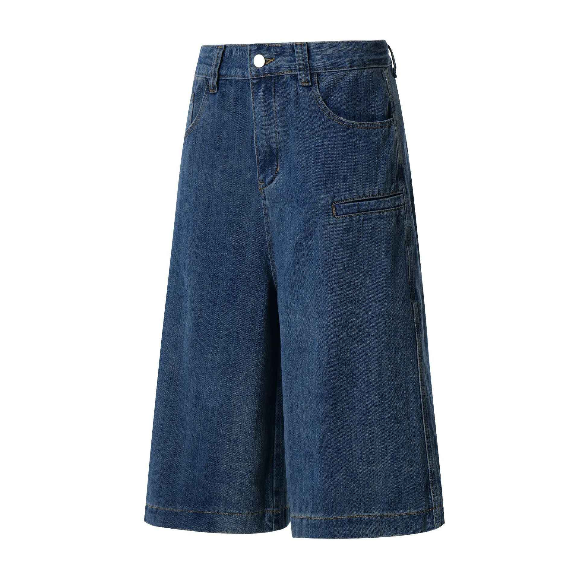 High-Waisted Loose Wide Leg