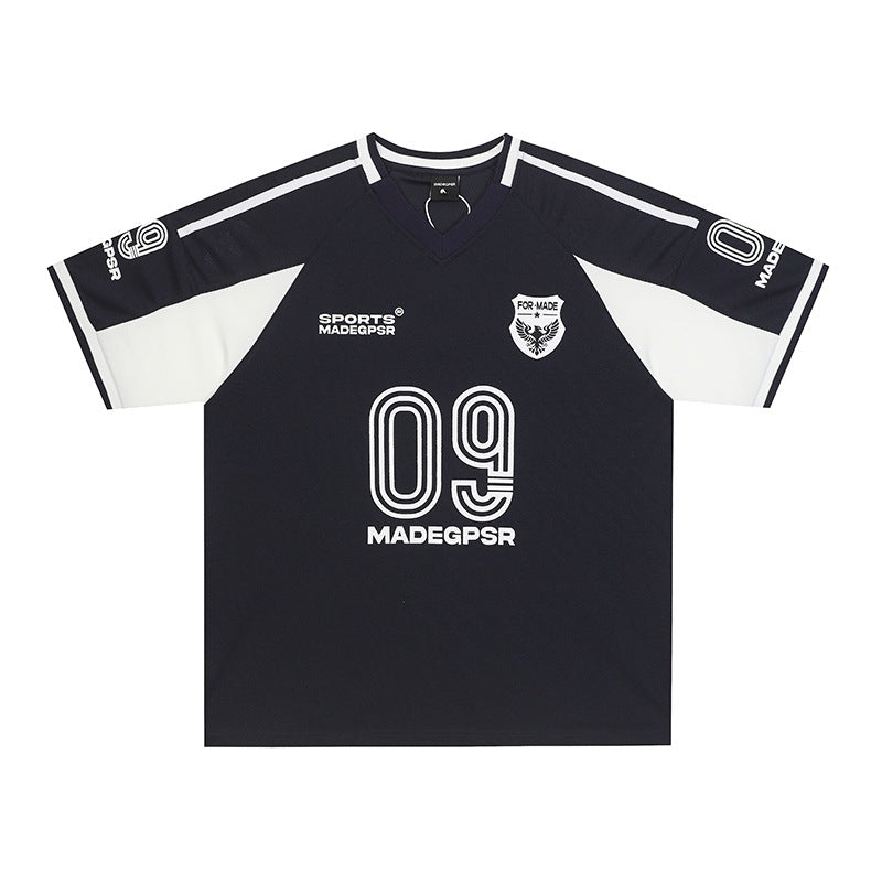 Number 09 Splicing Short Sleeve eprolo 
