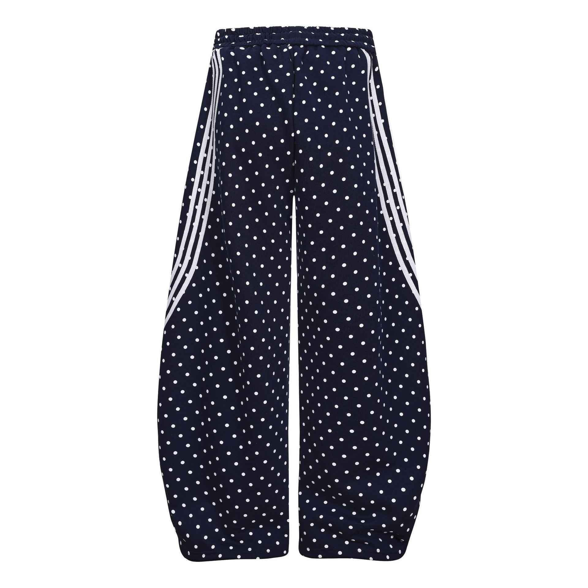 Three-Stripe Loose Slimming Wide-Leg Casual Sweatpants