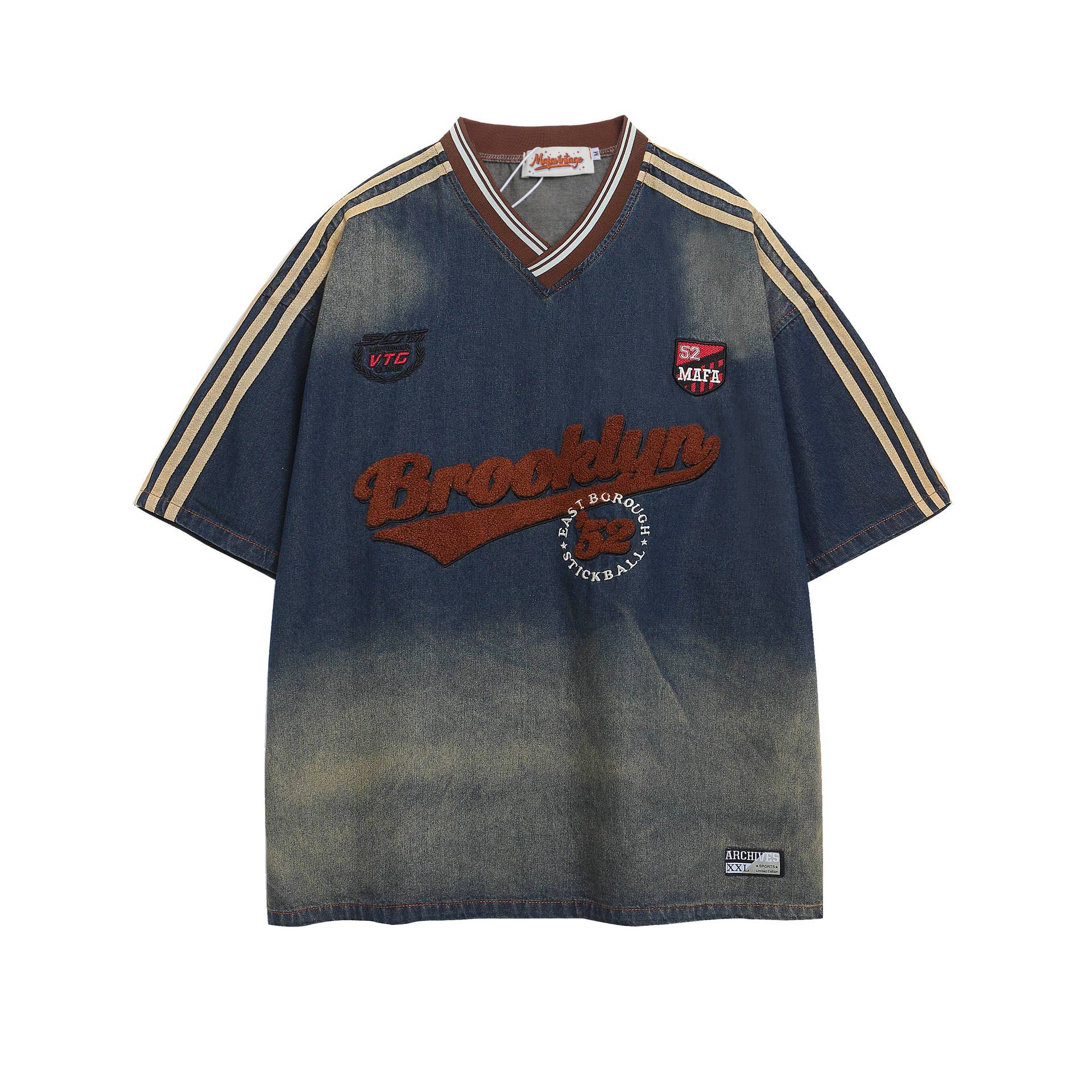 Make vintage gradient jerseys with short sleeves eprolo 