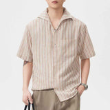 Retro Loose Short Sleeve Shirt