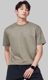 Loose Fit Short Sleeve Cotton T-Shirt