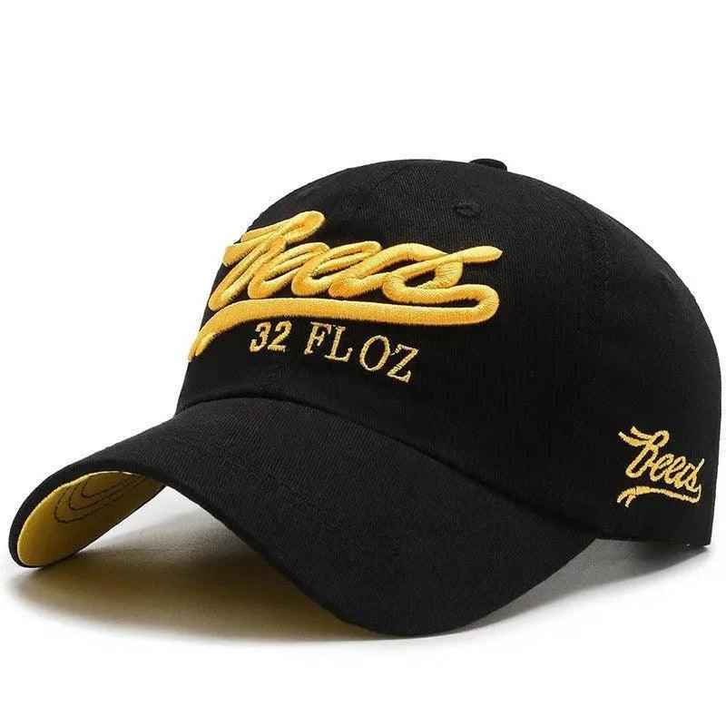 3D Embroidered Hat - MRC STOREAccessoriesMRC3D Embroidered HatMRC STORECJBQ202199405EVBlack Gold EmbroideryAdjustable