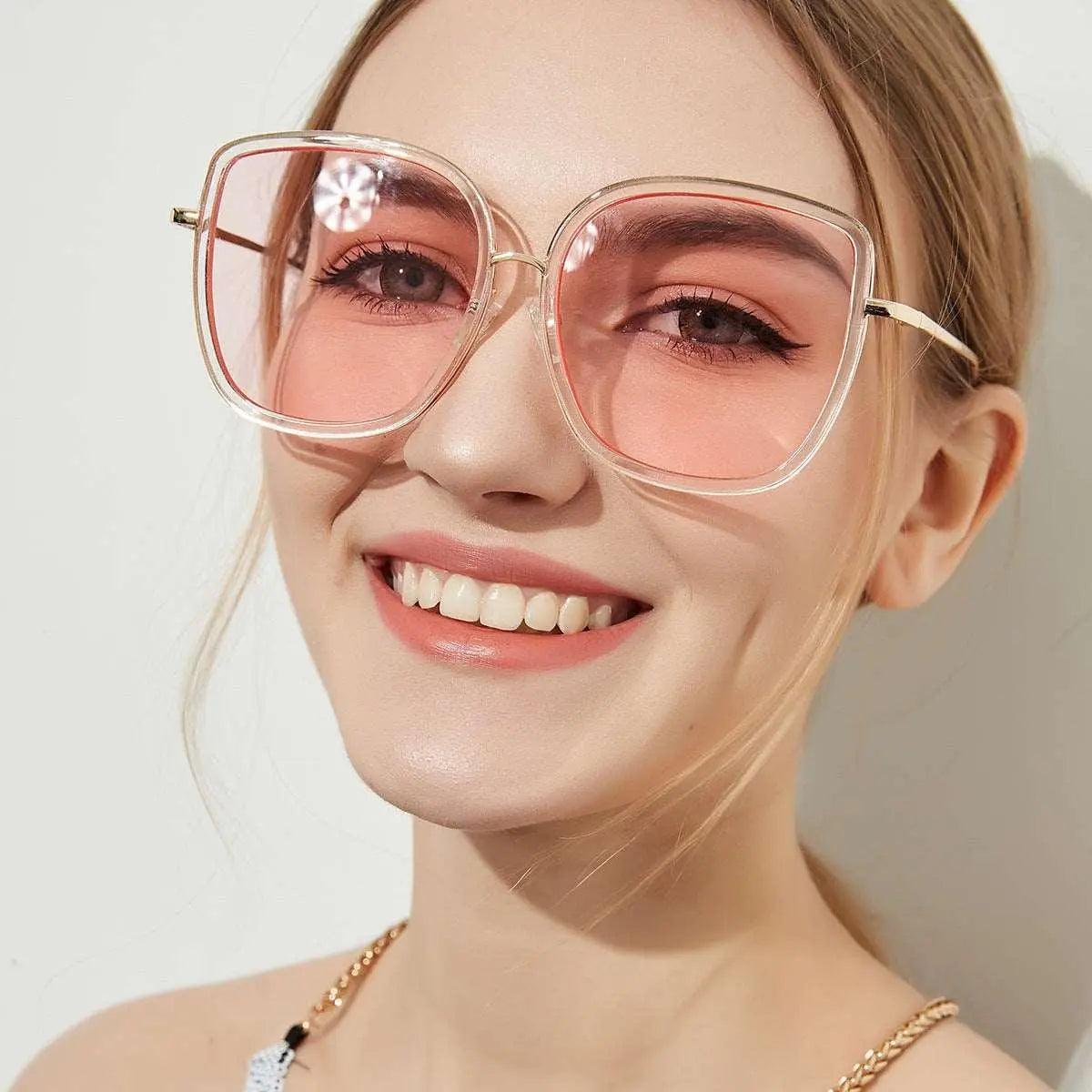 Big Square Vintage Sunglasses with Transparent Frame - MRC STOREAccessoriesMRC StoreBig Square Vintage Sunglasses with Transparent Frame - MRC STOREMRC STORECJNSFSCF00073-BlackBlack