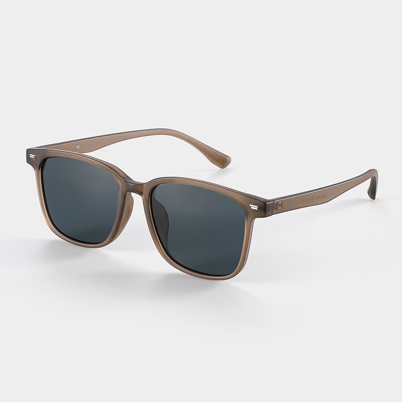 Polarized Sunglasses - HD Driving Cycling - MRC STOREAccessoriesMRC STORESunglasses with brown frame and dark lenses on a white backgroundMRC STORECJCF242481301AZc1