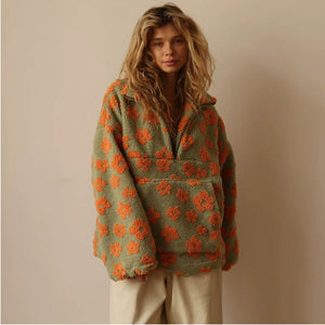 Winter Flowers Sweatshirt - MRC WEAR 