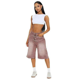 Adjustable Double - Belt Jeans - MRC STOREbottomsMRC StoreAdjustable Double - Belt JeansMRC STORECJNZ210247603CXGreenL