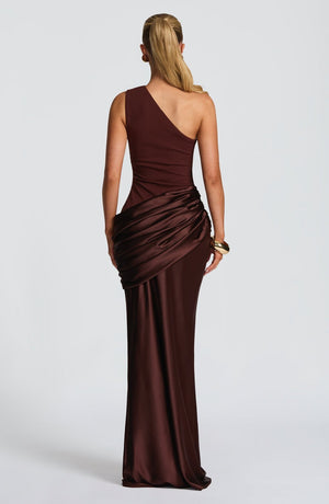Slim - Fit Satin Mermaid Long Sleeve Dress - MRC STOREDressMRC STORESlim - Fit Satin Mermaid Long Sleeve Dress MRC STORE MRC STORECJLY261178706FUNavy BlueL