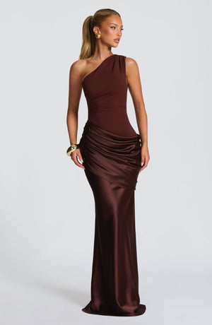 Slim - Fit Satin Mermaid Long Sleeve Dress - MRC STOREDressMRC STORESlim - Fit Satin Mermaid Long Sleeve Dress MRC STORE MRC STORECJLY261178706FUNavy BlueL