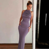 Backless Slim Fit Dress - MRC STOREDressMRC StoreBackless Slim Fit DressMRC STORECJLY209011903CXPurpleL
