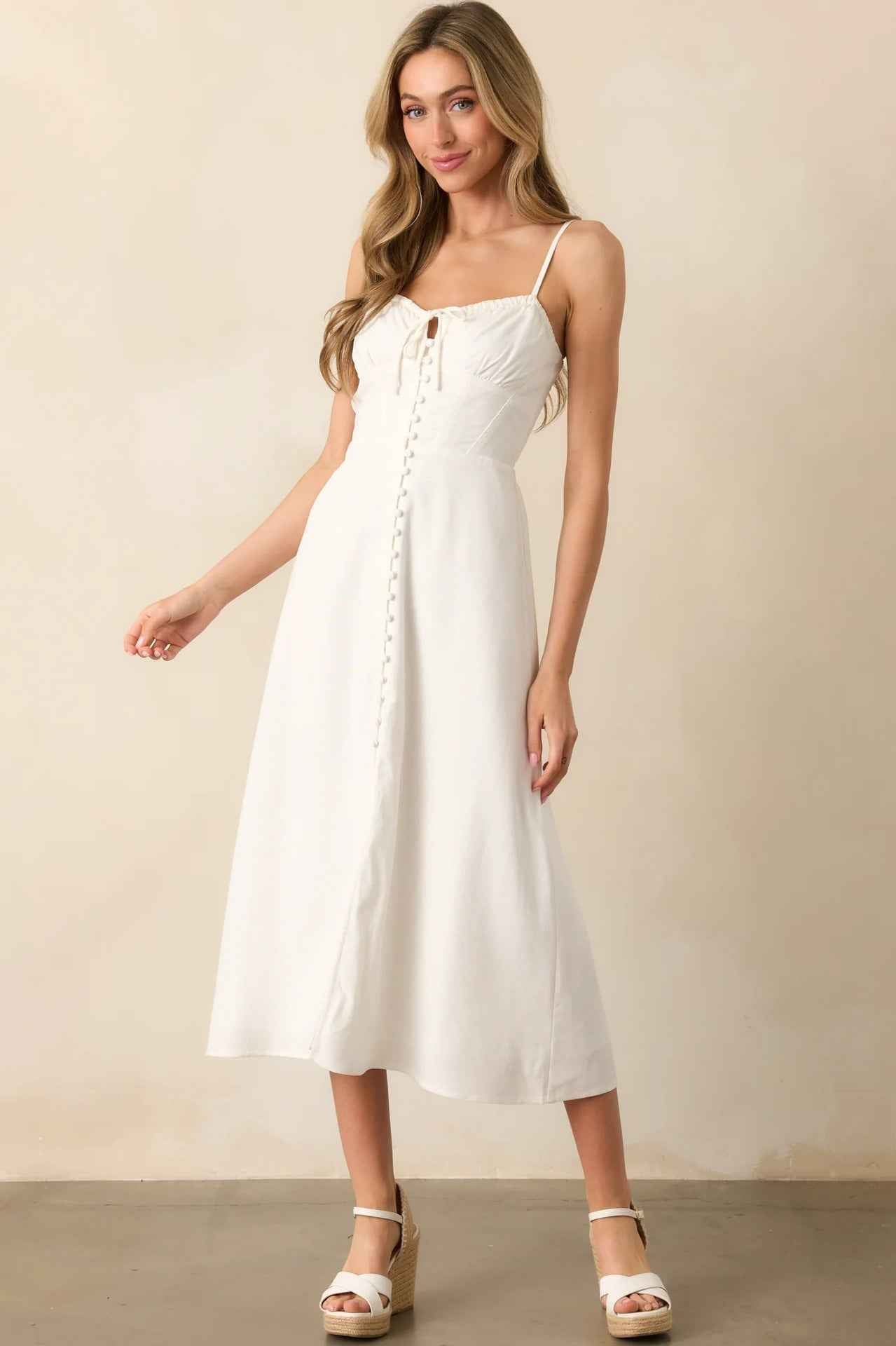 Backless Strappy Slim - Fit Midi Dress - MRC STOREDressMRC STOREBackless Strappy Slim - Fit Midi DressMRC STORECJLY262157908HSRedL