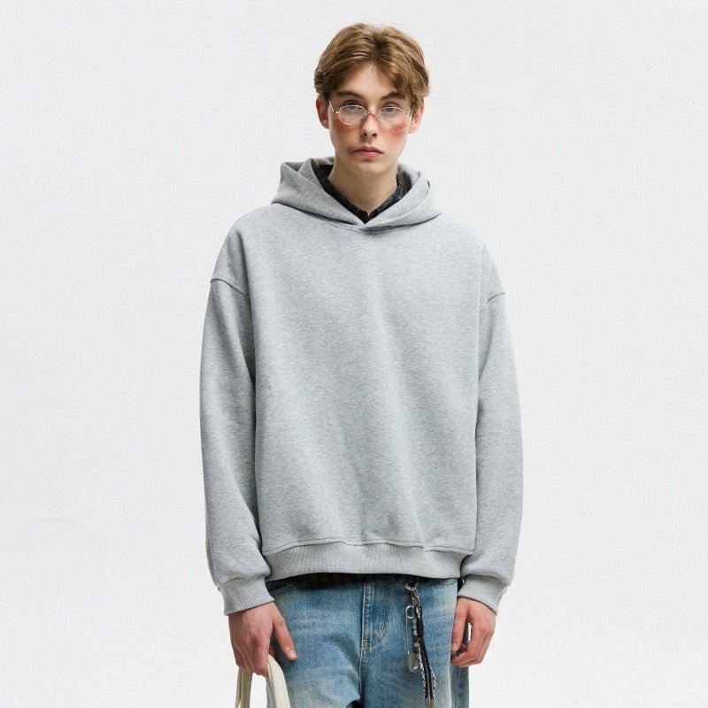 Unisex Short Wide Fleece Hooded Sweatshirt - MRC STOREHoodieMRC STOREUnisex Short Wide Fleece Hooded Sweatshirt MRC STORE  80.00MRC STORECJWY259533127AZFlower GrayL