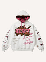 Retro Graphic Printed Hoodie - MRC WEAR 