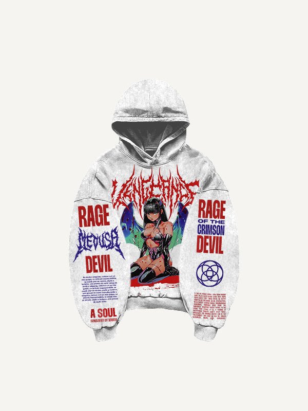 Retro Graphic Pullover Hoodie - MRC STOREHoodieMRC STORERetro Graphic Pullover Hoodie MRC STORE MRC STORECJWY256878413MNBlack2XL
