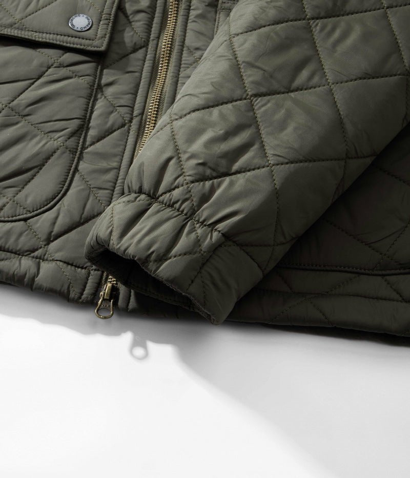 Men's Quilted Corduroy Plaid Jacket - MRC STOREJacketsMRC StoreMen's Corduroy Plaid Jacket MRC Store MRC STORECJXZ247590313MN4702 Dark GreenL