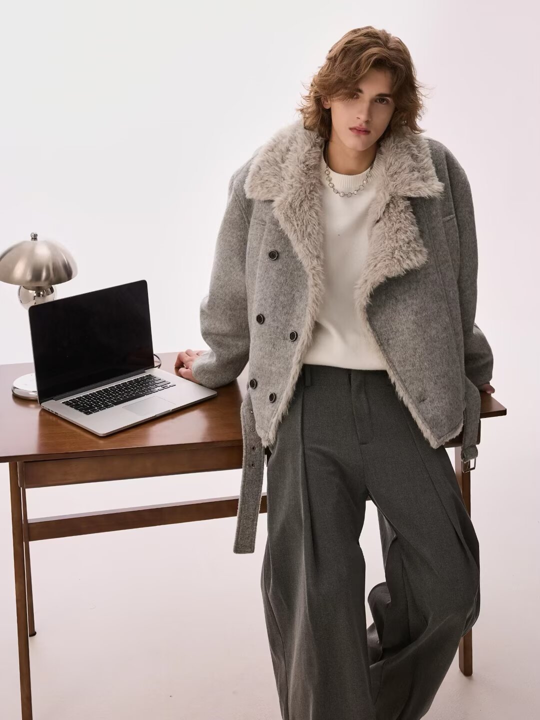 Retro Cotton Relaxed-Fit Jacket Extra Thick Fashionable Coat - MRC WEAR 