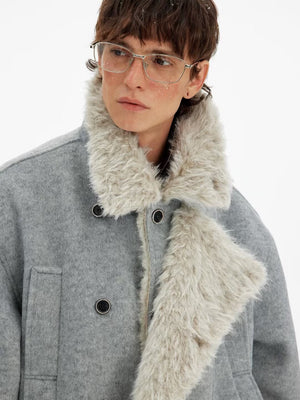 Retro Cotton Relaxed-Fit Jacket Extra Thick Fashionable Coat - MRC WEAR 