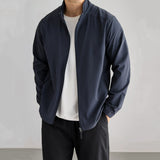 Solid Color Casual Commuter Jacket - MRC WEAR 