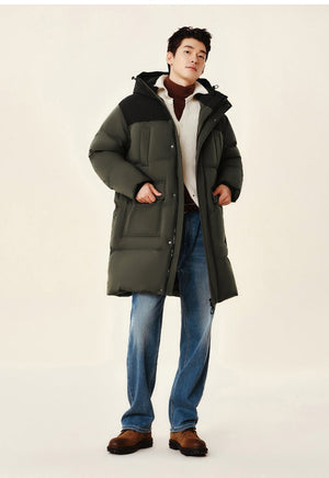 Winter Couple’s Long Waterproof Thick Coat - MRC STOREJacketsMRC STOREWinter Couple’s Long Waterproof Thick Coat MRC STORE MRC STORECJYD255772008HSGreen And Black2XL