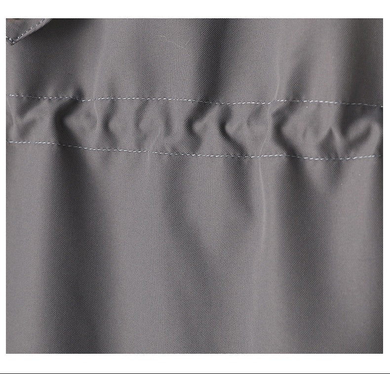 Thickened Detachable Fox Fur Liner Mid-Length Coat - MRC WEAR 