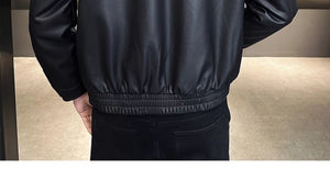 Men's Retro Leather Motorcycle Coat - MRC STOREJacketsMRC StoreMen's Retro Leather Motorcycle Coat MRC Store MRC STORECJXZ253116309IRBlack2XL