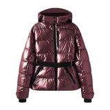Belted Stand Collar Ski Puffer Jacket - MRC STOREJacketsMRC STOREBelted Stand Collar Ski Puffer Jacket MRC STORE  120.99MRC STORECJWJ261267416PKWine RedL