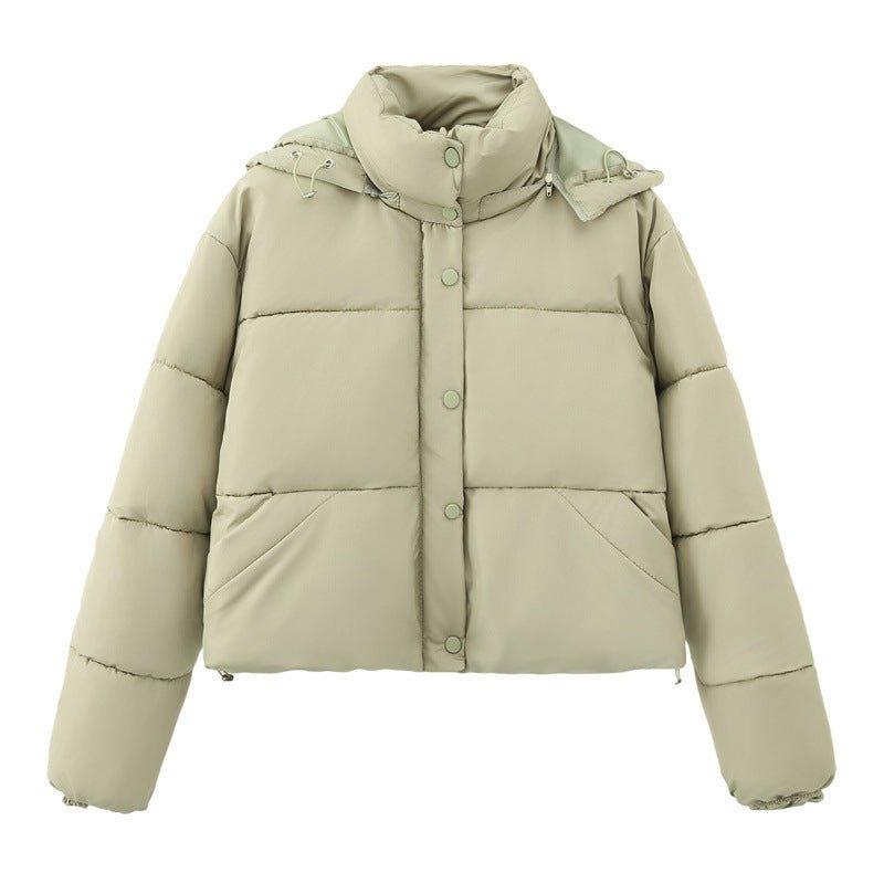 Pure Color Cotton Bread Coat – Outerwear Casual Loose Jacket - MRC STOREJacketsMRC STOREPure Color Cotton Bread Coat –Outerwear Casual Loose Jacket - MRC STOREMRC STORECJJK226298212LOGreenL