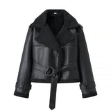Short Flared Fur - Lined Coat with Collar - MRC STOREJacketsMRC STOREShort Flared Fur - Lined Coat with Collar MRC STORE  50.00MRC STORECJYD254271806FUBlackL