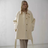Elegant Belted Mid - Length Stand Collar Coat - MRC STOREJacketsMRC STOREElegant Belted Mid - Length Stand Collar Coat MRC STORE  220.99MRC STORECJQB261053002BYCream ColorM