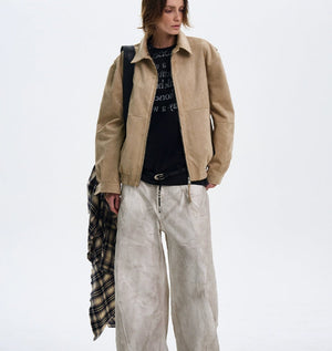 Old Money Aesthetic Leather Coat - MRC WEAR 