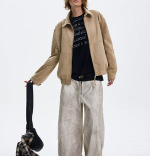 Old Money Aesthetic Leather Coat - MRC WEAR 