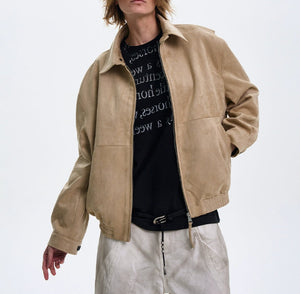 Old Money Aesthetic Leather Coat - MRC WEAR 