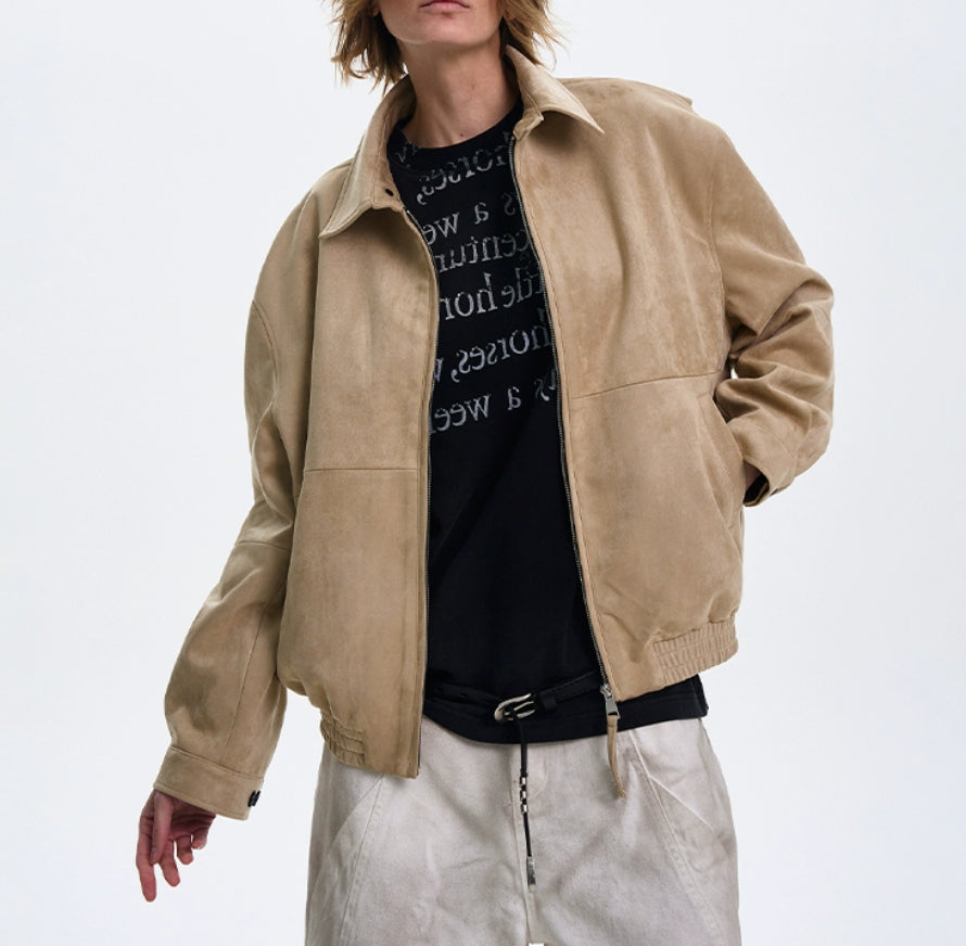 Old Money Aesthetic Leather Coat - MRC WEAR 
