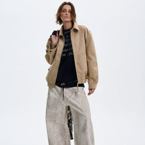 Old Money Aesthetic Leather Coat - MRC WEAR 