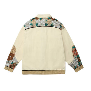Unisex Stitching Lace Coat – Casual Khaki Jacket for Youth - MRC STOREJacketsMRC STOREUnisex Stitching Lace Coat – Casual Khaki Jacket for Youth My Store MRC STORECJXZ195934802BYKhakiL