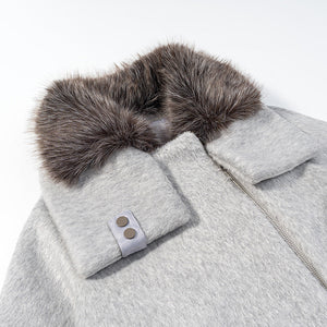 Fashionable Casual Pocket Decoration Woolen Coat - MRC WEAR 